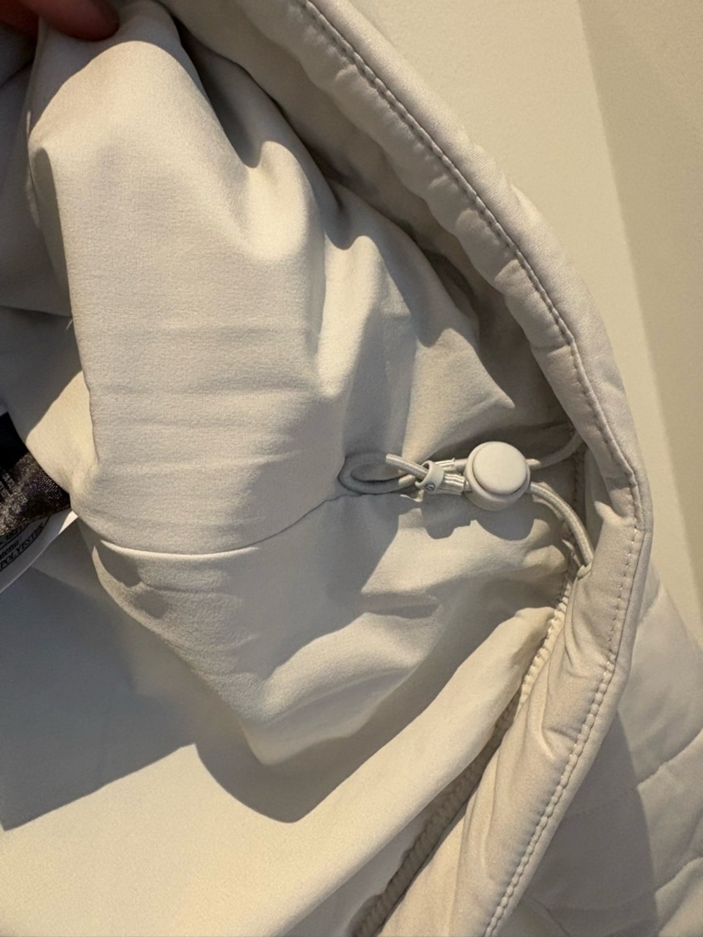 Lululemon Dynamic Movement Half-Zip in Vapor - Size 2 Quilted Puff Pullover - Picture 9 of 9